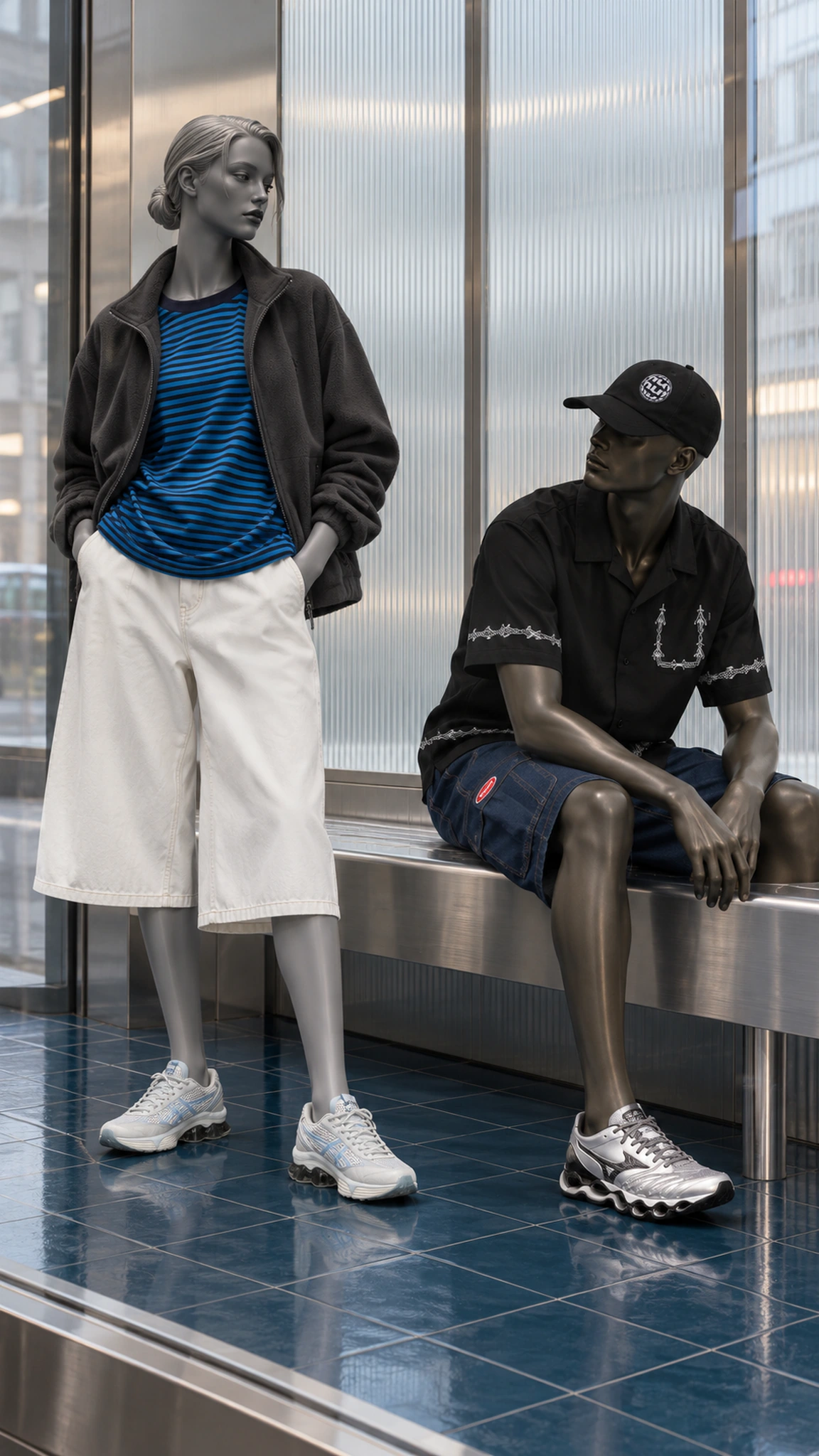 The Platform Pause — shop window