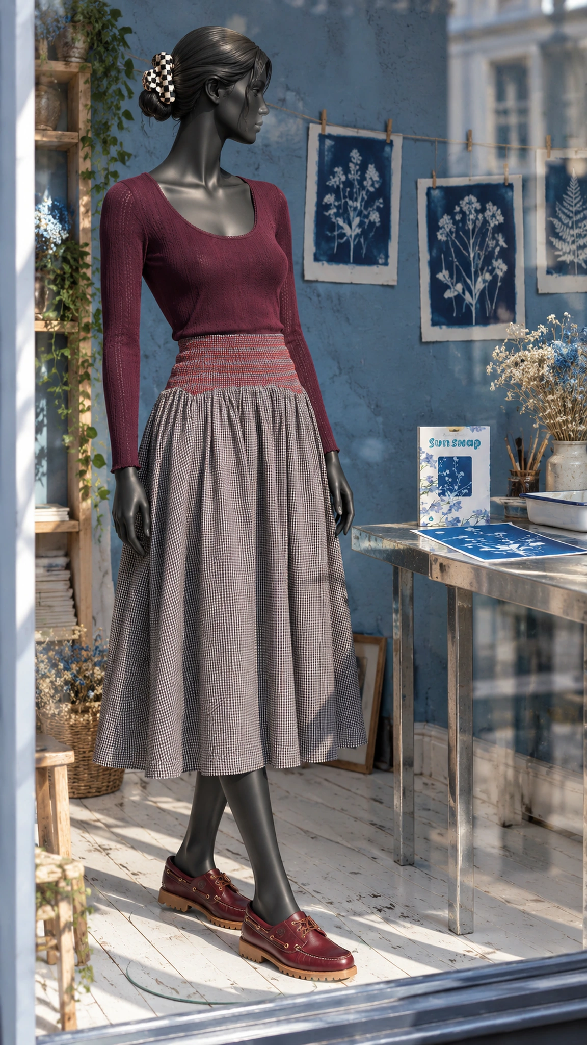 Sunprint Sunday — shop window