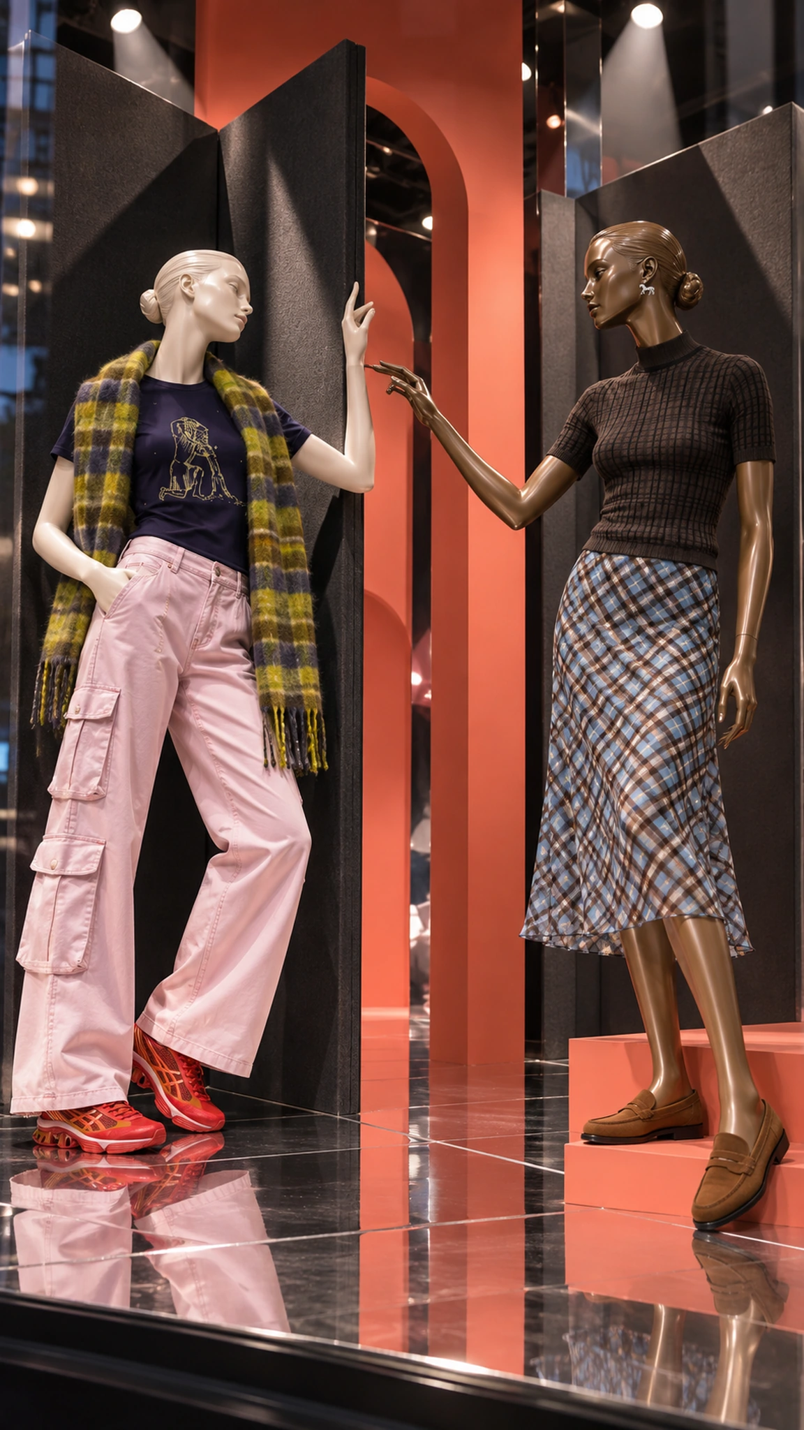 Crossed Signals — shop window