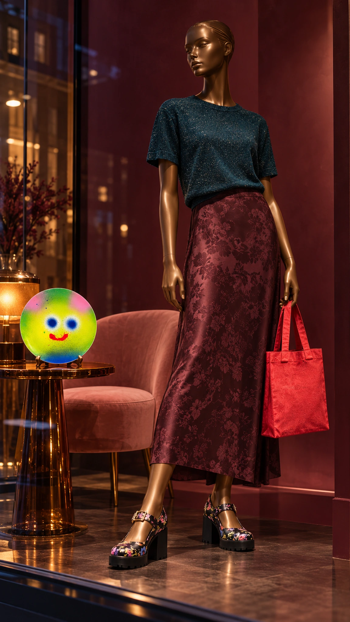 Dinner at Eight — shop window