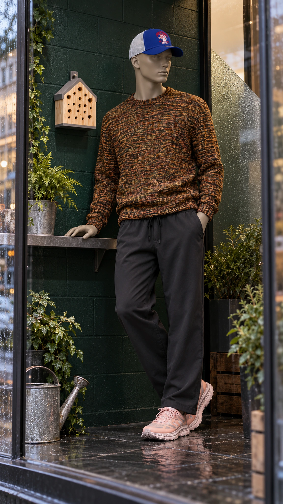 Between Showers — shop window