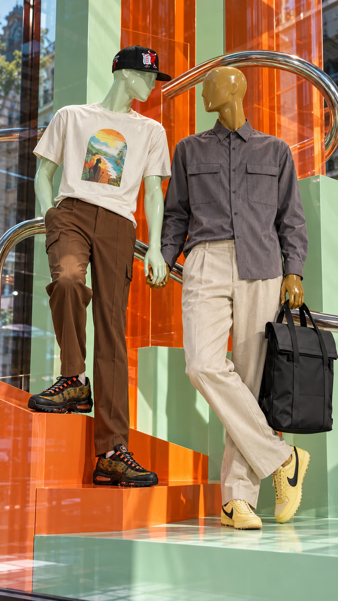 Parallel Departures — shop window