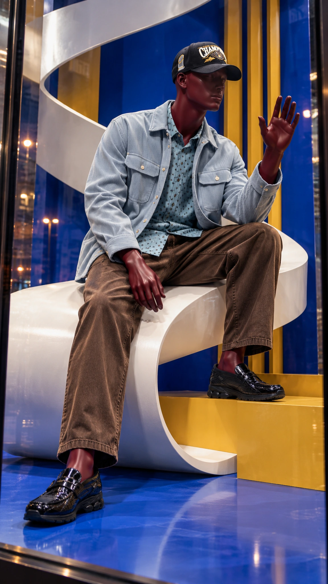 The Blue Hour Porter — shop window