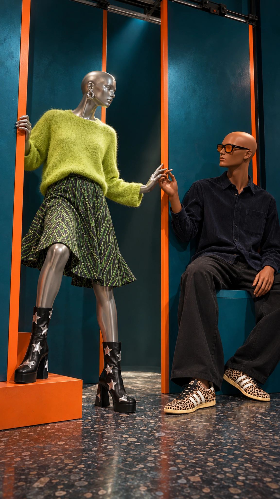 The Moving Wall — shop window