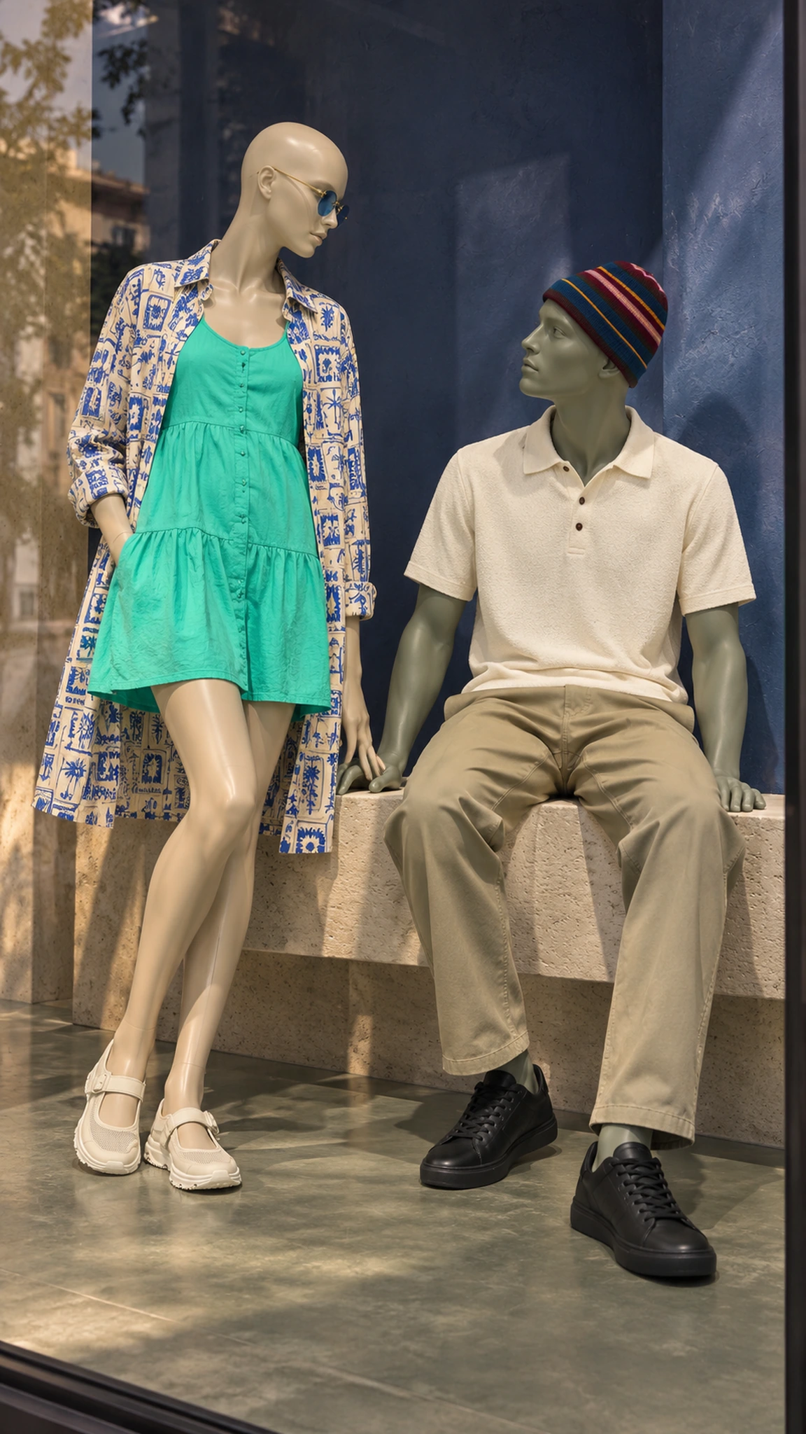 Last Light at the Gallery — shop window