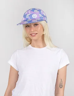 Purple Smappy 6 Panel Hat