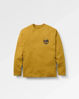 Laidback Relaxed Fit LS T-Shirt - Dusty Ochre