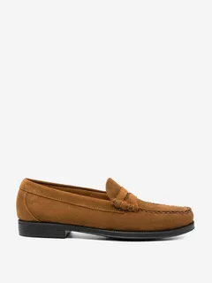 G.H. Bass Easy Weejun Penny Suede - Mid Brown Suede