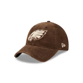 Philadelphia Eagles Washed Walnut Corduroy Casual Classic Adjustable Hat
