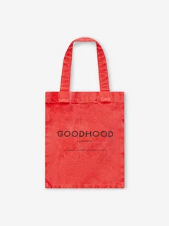 Goodhood London Tote Bag Small - Warm Red
