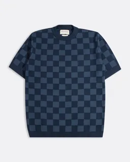Caetano Patchwork Knit T-Shirt