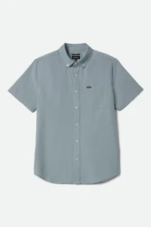 Sanford Oxford Short Sleeve Shirt - Blue Aura