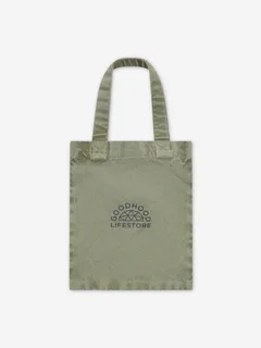 Goodhood Lifestore Tote Bag Small - Washed Olive