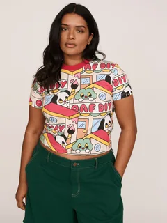 DIY Town Fitted T-Shirt