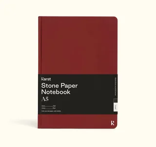 A5 Hardcover Notebook in Pinot