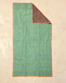 Bug Stripe Bath and Hand Towels