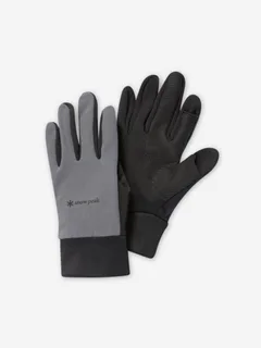 Snow Peak Polartec Power Stretch Glove - Grey