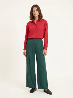 Pantalón Bambú Verde