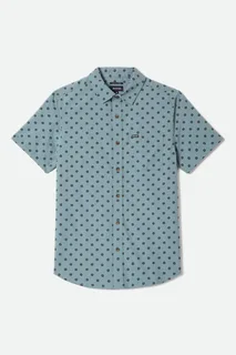 Charter Print Short Sleeve Shirt - Micro Street Tile