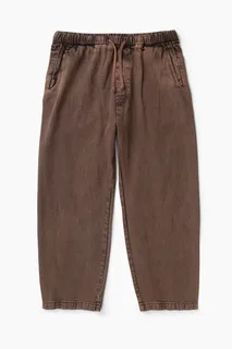 Over-Dyed Easy Chef Pants - Umber