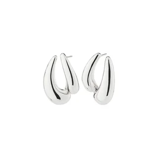 EVA MELOCHE X PILGRIM earrings silver-plated