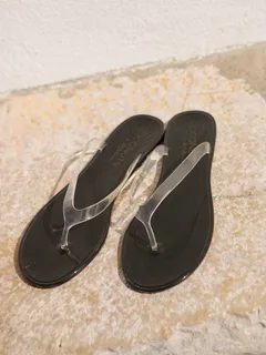 Olson Jelly Sandal - Clear/Black